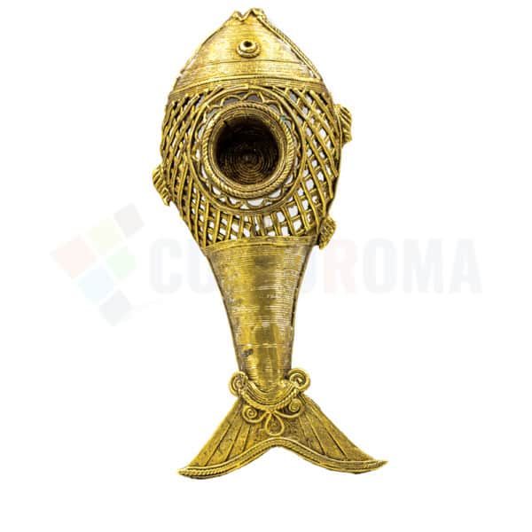 Dhokra Home Decor - Fish Candle Stand