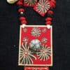Hand Painted Fabric Jewellery -Style 2 - style-2