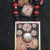 Hand Painted Fabric Jewellery -Style 2 - style-4