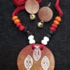 Hand Painted Fabric Jewellery -Style 8 - style-1