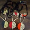 Terracotta Necklace Set - Style 111 - style-2
