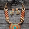 Terracotta Necklace Set - Style 3 - style-1