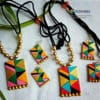 Terracotta Necklace Set - Style 36 - style-1