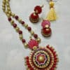 Terracotta Necklace Set - Style 80 - style-3