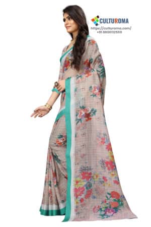 JHALAK - Linen Cotton Gorgeous Sharee